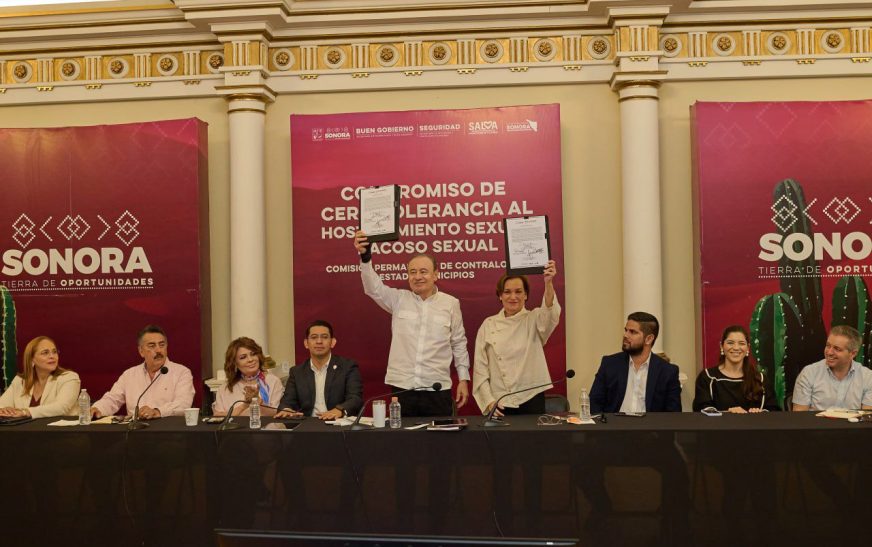 Crea Gobierno de Sonora mecanismo de cero tolerancia al hostigamiento y acoso sexual laboral