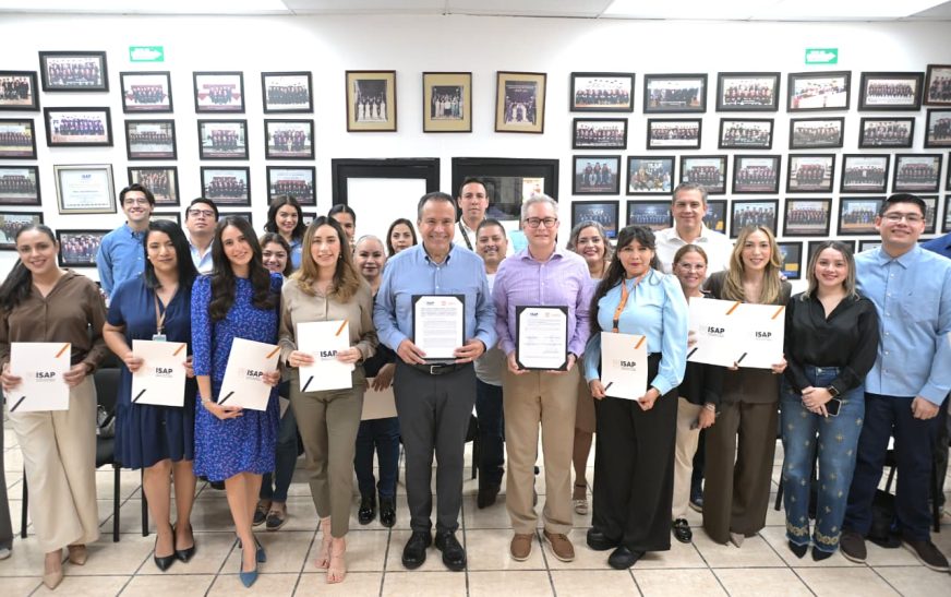 Trabajadores del Ayuntamiento de Hermosillo tendrán acceso a becas académicas en ISAP