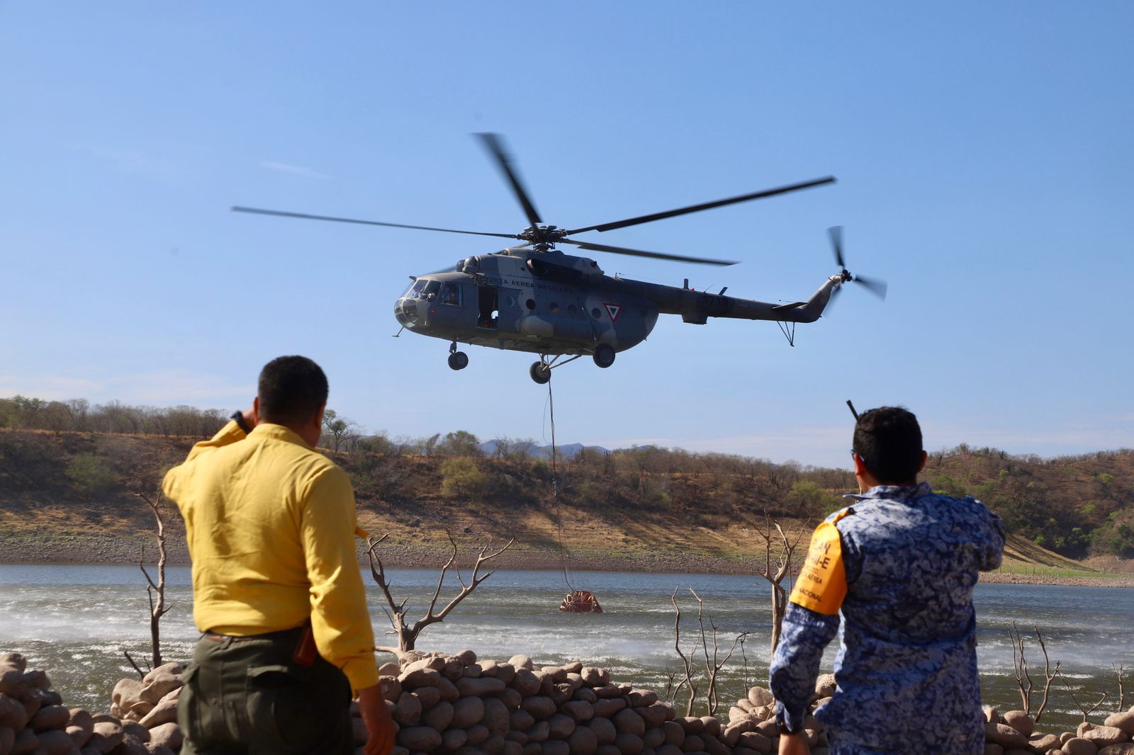 Mantiene CEPC combate intensivo contra incendio forestal en Tarachi