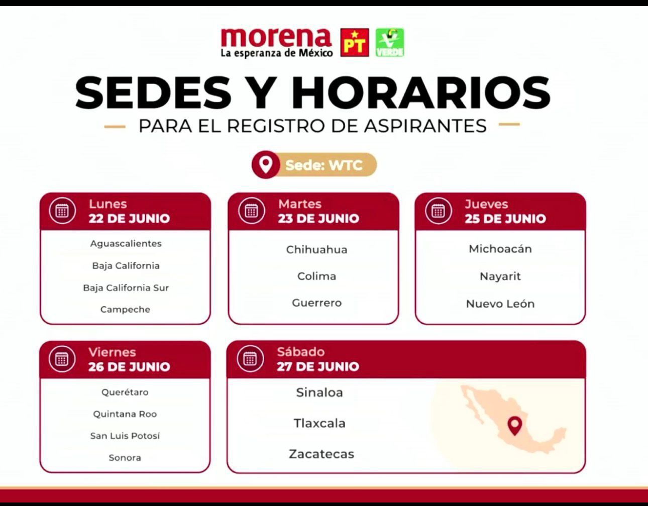 Arranca Morena y sus aliados la selección de Coordinadores en Defensa de la Transformación y la Soberanía