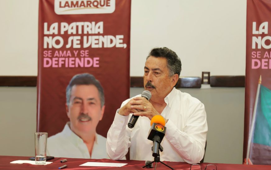 Rechaza Lamarque campañas negras en Morena
