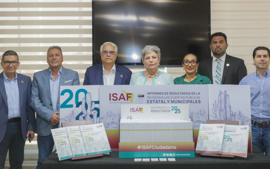 Recibe Congreso de Sonora informe de resultados de la Cuenta Publica 2025