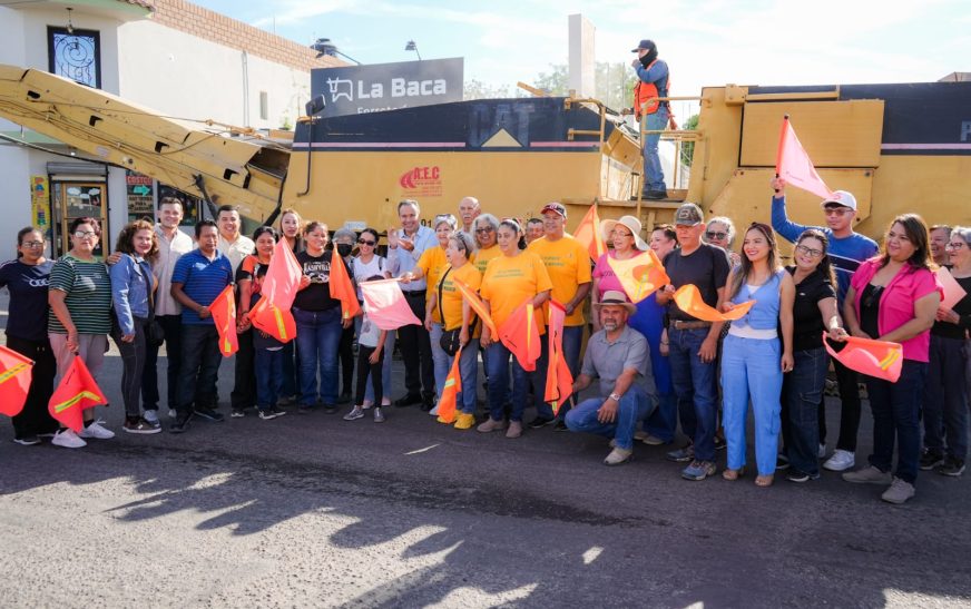 Mantiene Toño Astiazarán rehabilitación de vialidades en diversos sectores de la ciudad